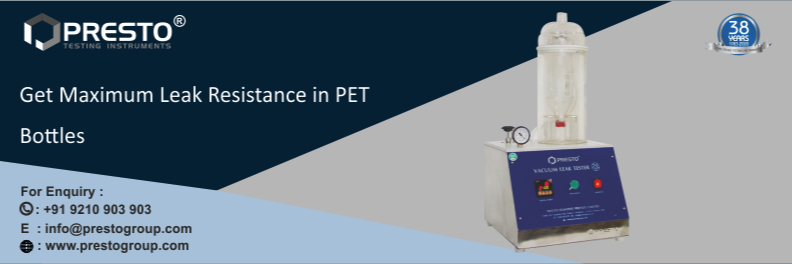 Get Maximum Leak Resistance in PET Bottles